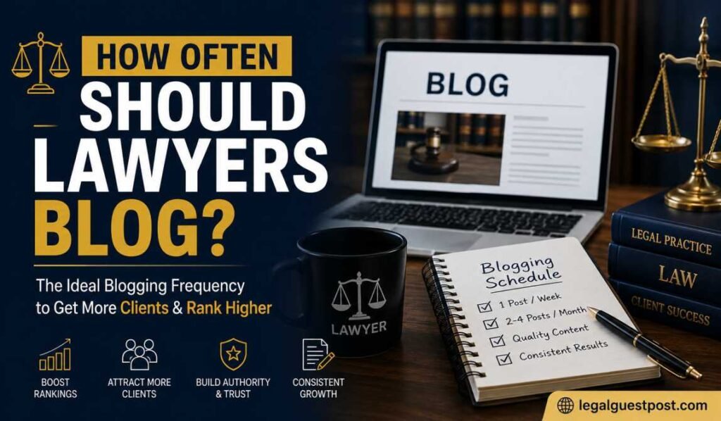 how often should lawyers blog