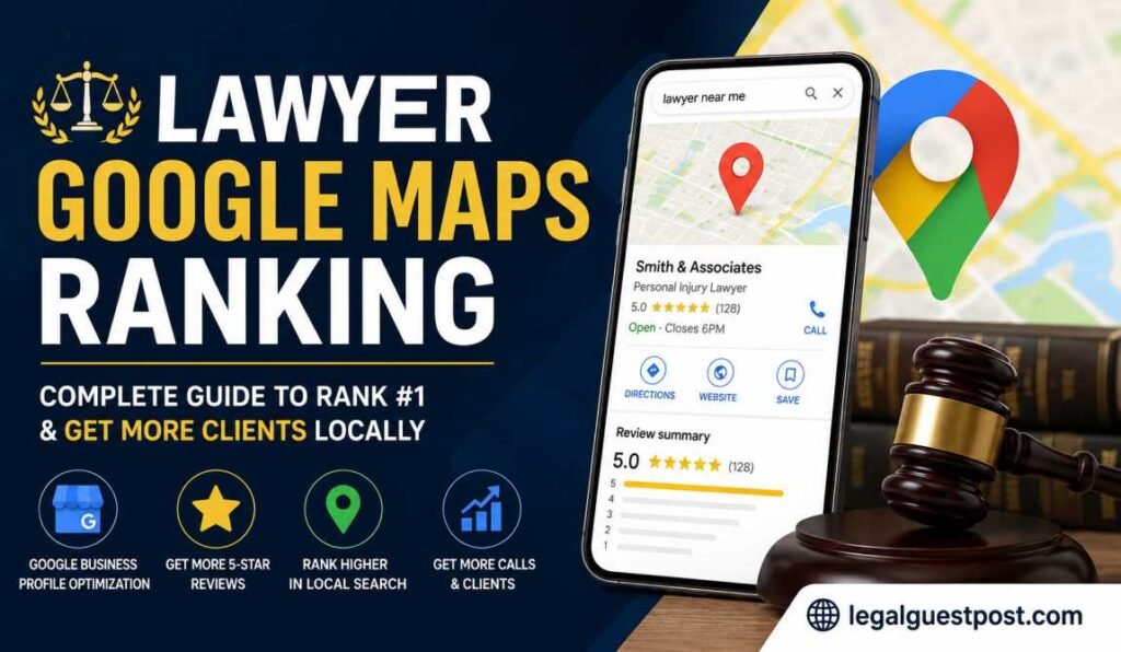 lawyer Google Maps ranking