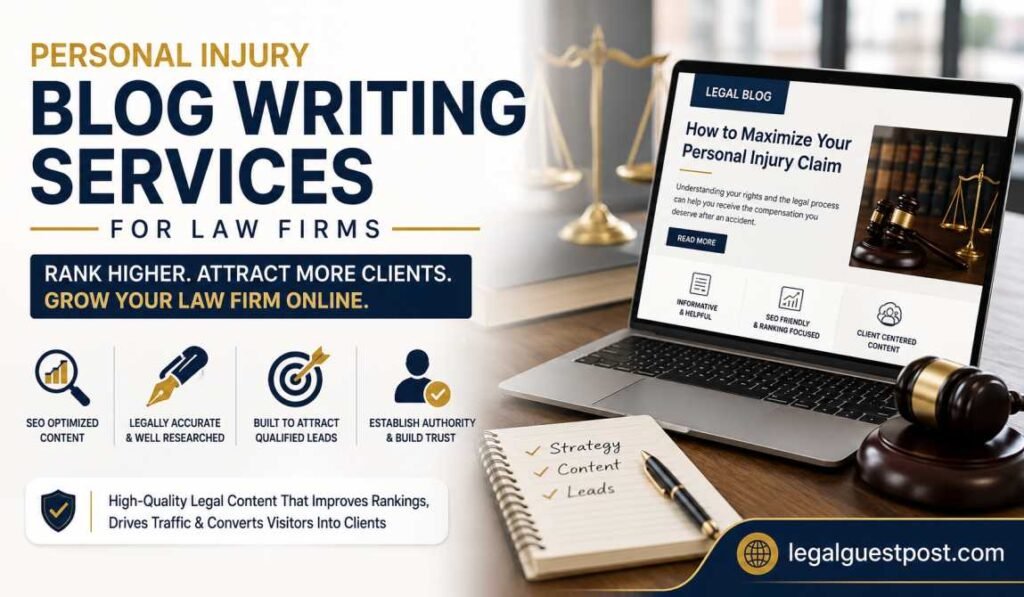 personal injury blog writing services