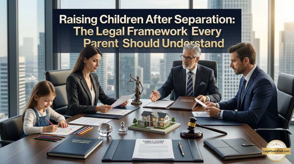Raising children after separation the legal framework every parents should understand