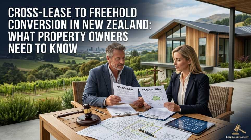 cross lease to freehold conversion in new zealand