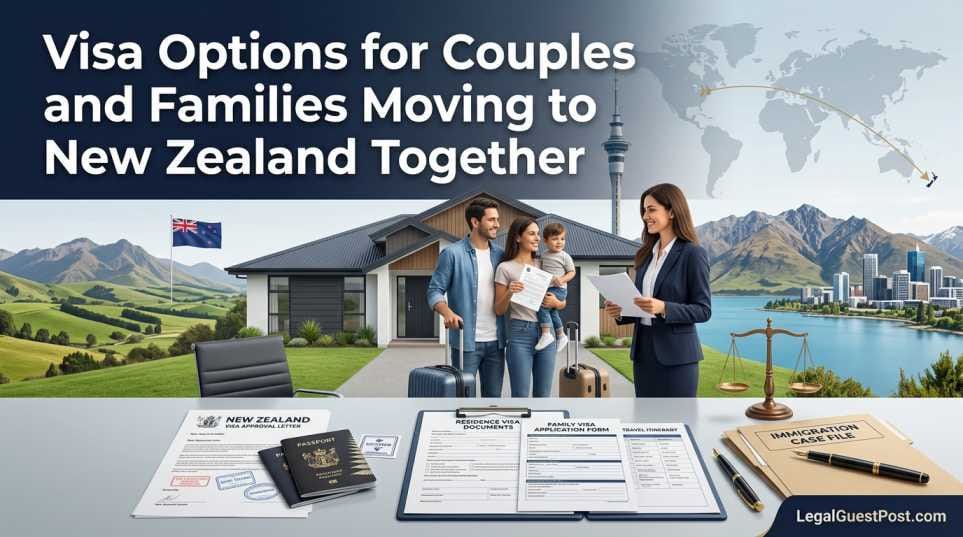 visa option for couples and families moving to new zealand