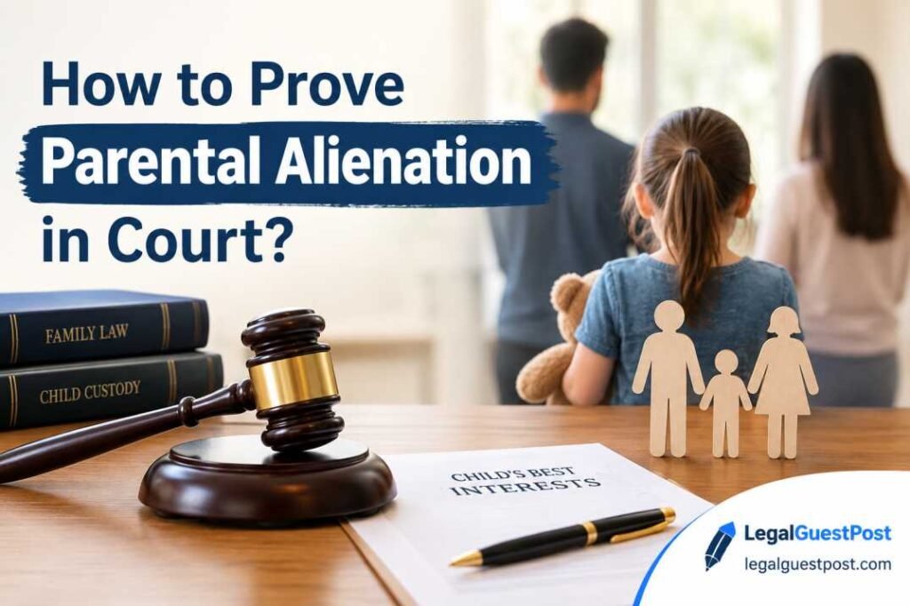 prove parental alienation in court